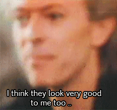 David Bowie GIF. Beroemdheden Artiesten Gifs David bowie Fotoset David bowie interview 