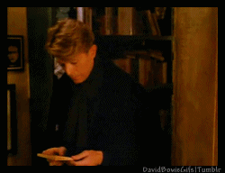 David Bowie GIF. Artiesten Gifs David bowie Geschokt Verwonderd Zoolander 