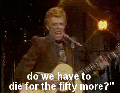 David Bowie GIF. Muziek Artiesten Heroes Gifs David bowie 
