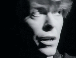 David Bowie GIF. Artiesten Gifs David bowie Zwart en wit 