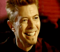 David Bowie GIF. Beroemdheden Artiesten Gifs David bowie 90s Fotoset Springen ze zeggen 