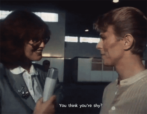 Bioscoop Artiesten Film Gifs David bowie baas zoals een baas labyrint 