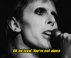 David Bowie GIF. Artiesten Gifs David bowie Lachend 