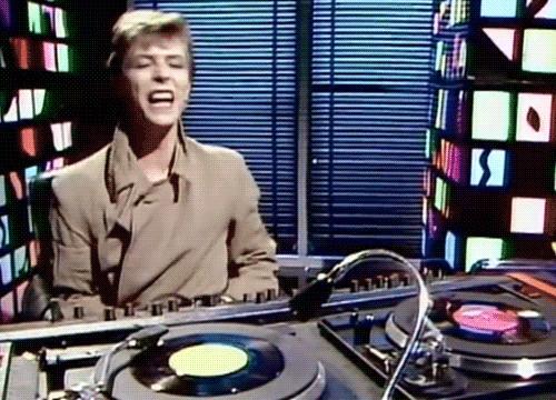 Artiesten Zonnebril Gifs David bowie 90s 