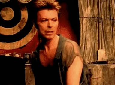 Artiesten Gifs David bowie geschokt bezorgd 