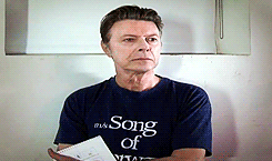 David Bowie GIF. Artiesten Gifs David bowie Ringo starr 