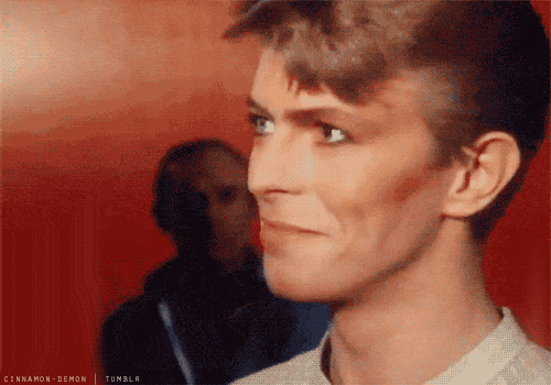 Muziek Beroemdheden Artiesten Gifs David bowie &amp;#39;70 &amp;#39;80 man jong 