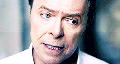David Bowie GIF. Artiesten Gifs David bowie Geschokt Bezorgd 