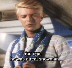 David Bowie GIF. Artiesten Kus Gifs David bowie Tilda swindon 