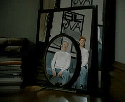 David Bowie GIF. Beroemdheden Artiesten Gifs David bowie Fotoset David bowie interview 