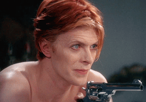 Beroemdheden Artiesten Gifs David bowie ander 90s fotoset 