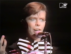 David Bowie GIF. Artiesten Gifs David bowie Geschokt Bezorgd 