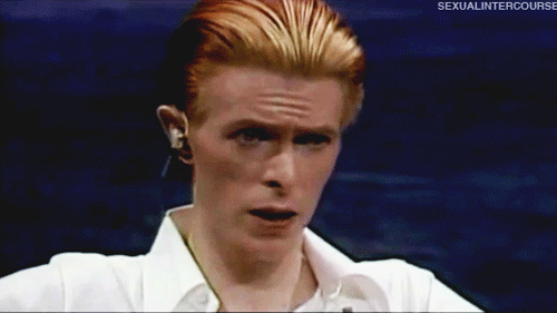 Beroemdheden Artiesten Gifs David bowie fotoset David Bowie interview 
