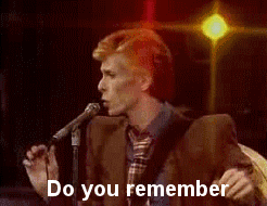 David Bowie GIF. Beroemdheden Artiesten Haar Gifs David bowie 