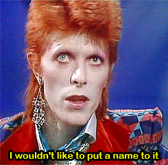 David Bowie GIF. Artiesten Gifs David bowie Zwart en wit 