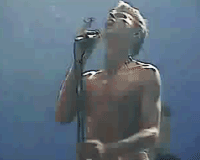 David Bowie GIF. Artiesten Gifs David bowie Geschokt Musicus 