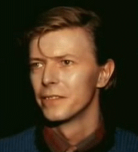 David Bowie GIF. Artiesten Dave Gifs David bowie Gootsteen As tot as 
