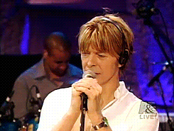 David Bowie GIF. Muziek Artiesten Heroes Gifs David bowie 