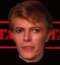 David Bowie GIF. Beroemdheden Artiesten Gifs David bowie 90s Droom verder Meneer roland moorecock De tweede grootste 