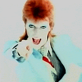 David Bowie GIF. Artiesten Bowie Gifs David bowie Mode &amp;amp; beauty Life on mars 