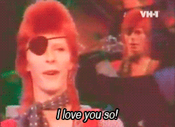 David Bowie GIF. Muziek Artiesten Ik hou van jou Gifs David bowie 