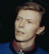David Bowie GIF. Beroemdheden Artiesten Gifs David bowie Ander 90s Fotoset 