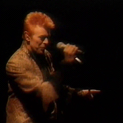 David Bowie GIF. Beroemdheden Artiesten Gifs David bowie 