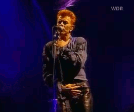 David Bowie GIF. Beroemdheden Artiesten Gifs David bowie Ander 