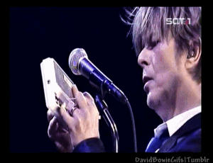 David Bowie GIF. Muziek Artiesten Gifs David bowie 