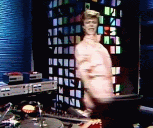 David Bowie GIF. Artiesten Twin peaks Gifs David bowie Kyle maclachlan Middel cooper Phillip jeffries 