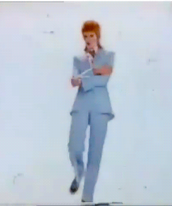 David Bowie GIF. Beroemdheden Artiesten Gifs David bowie Ander 