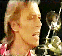 David Bowie GIF. Artiesten Gifs David bowie Geschokt Verwonderd Zoolander 