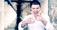 David Bowie GIF. Artiesten Gifs David bowie Ziggy stardust 