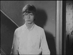 David Bowie GIF. Artiesten Gifs David bowie Zwart en wit 