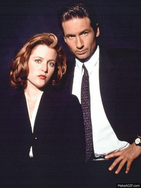 David Duchovny GIF. The x files Xfiles Gifs Filmsterren David duchovny Gillian anderson Expediente x 