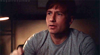 David Duchovny GIF. Televisie The x files Gifs Filmsterren David duchovny Celebs Fallontonight Fox mulder Tonight show 