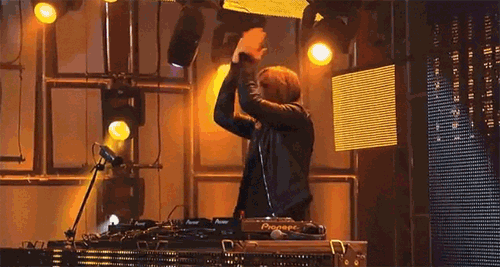 Artiesten Gifs David guetta klappen 
