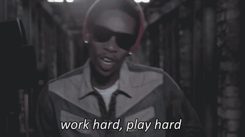 Artiesten Gifs David guetta play hard werk hard 