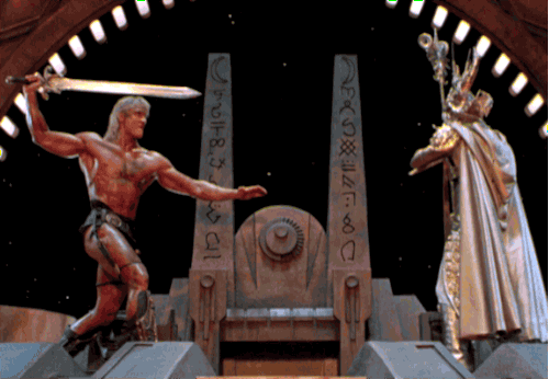 Gifs Filmsterren Dolph lundgren 80s 1980 juistman meesters van het universum 80s films eighties skel 