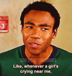 Donald Glover GIF. Gifs Filmsterren Donald glover Gelukkig Community 