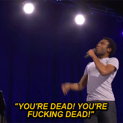 Donald Glover GIF. Gifs Filmsterren Donald glover Gelukkig Community 