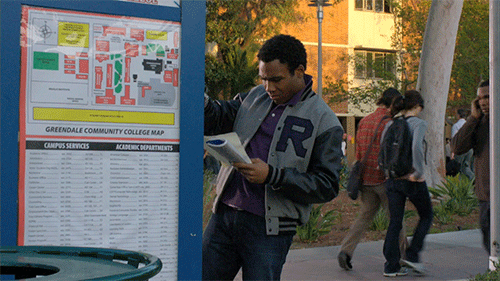 Donald Glover GIF. Gifs Filmsterren Donald glover Grafiek Community 