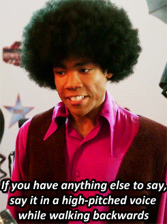 Donald Glover GIF. Gifs Filmsterren Donald glover Childish gambino 