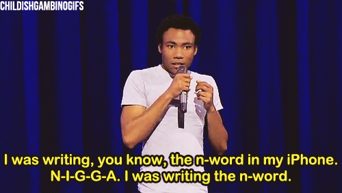 Donald Glover GIF. Gifs Filmsterren Donald glover Nigga 