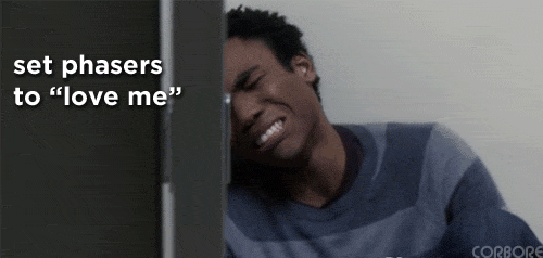 Donald Glover GIF. Gifs Filmsterren Donald glover Community 