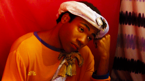 Donald Glover GIF. Gifs Filmsterren Donald glover Community 