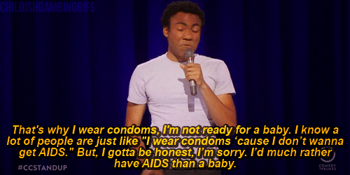 Donald Glover GIF. Gifs Filmsterren Donald glover Aids 