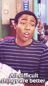 Donald Glover GIF. Gifs Filmsterren Donald glover Community 