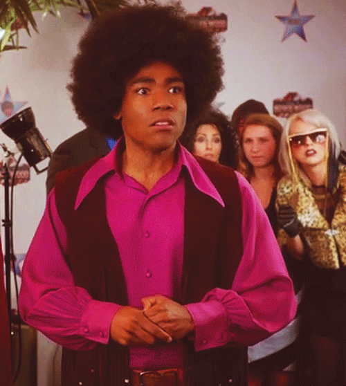 Donald Glover GIF. Gifs Filmsterren Donald glover Community 