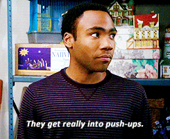 Donald Glover GIF. Gifs Filmsterren Donald glover Community 